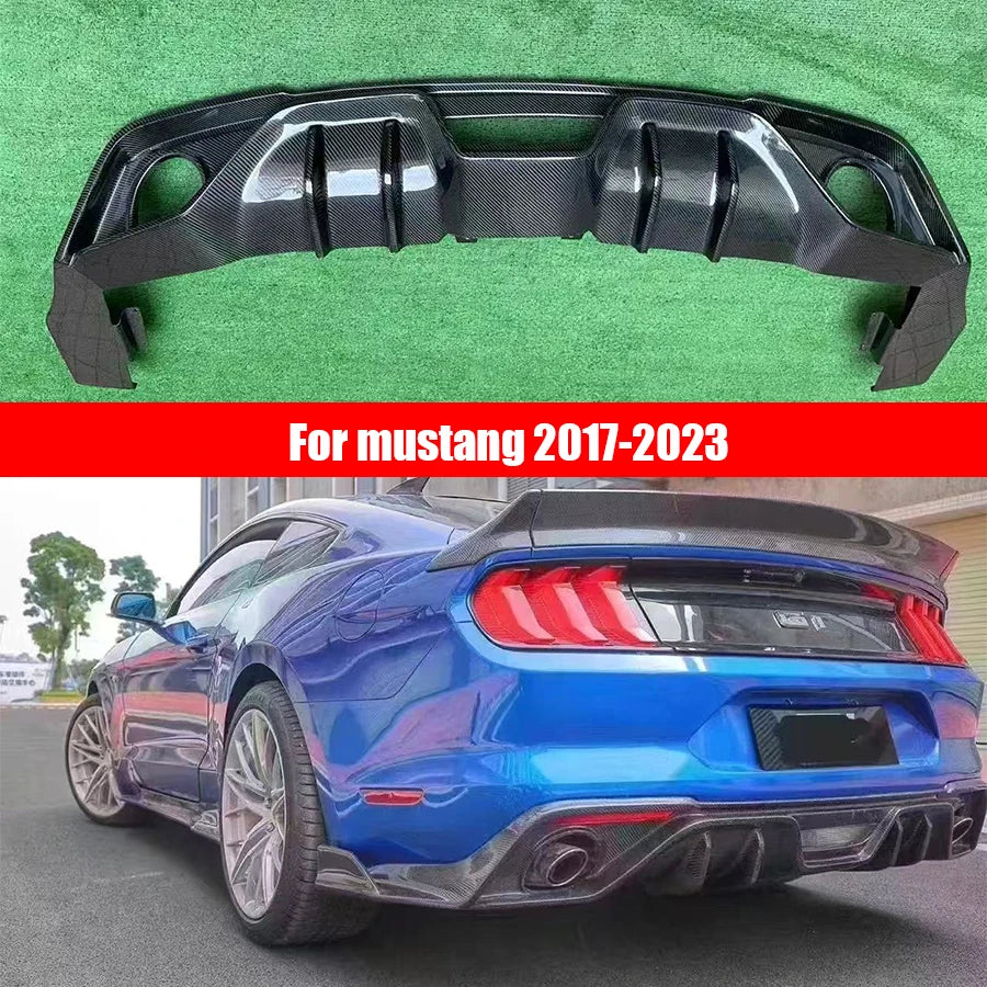 Diffuseur Arrière Fibre de Carbone Ford Mustang 2017-2023