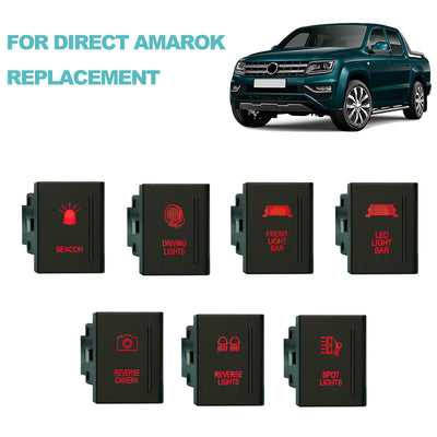 Bouton Interrupteur LED 12V Volkswagen Amarok 2009-2016