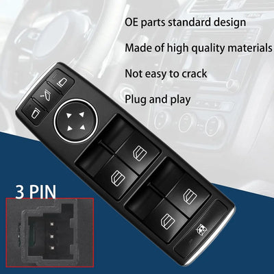 Bouton Lève-Vitre Conducteur Mercedes W204 W212 G500