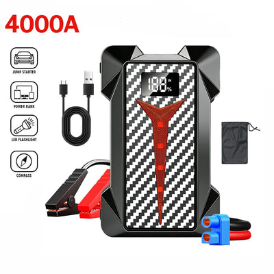 Booster de Batterie 12V Essence et Diesel Voiture