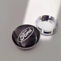 Cache-Moyeux Ford 54mm 56mm 60mm 65mm 68mm Emblème — vue de trois quarts