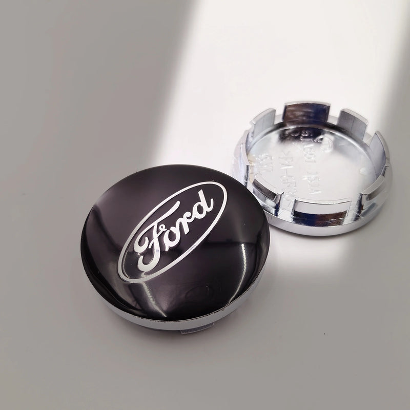 Cache-Moyeux Ford 54mm 56mm 60mm 65mm 68mm Emblème — vue de trois quarts