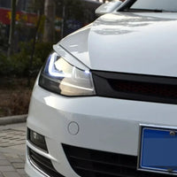 Cache de Phare Volkswagen Golf 7 — vue de profil