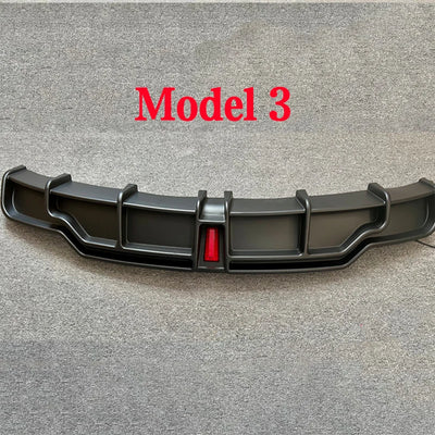 Diffuseur Arriere Tesla Model 3 Model Y Carbone