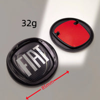Emblème Fiat 500 Abarth Logo 85 95 100 120 mm pour l'Avant et le Coffre Arrière Autocollant
