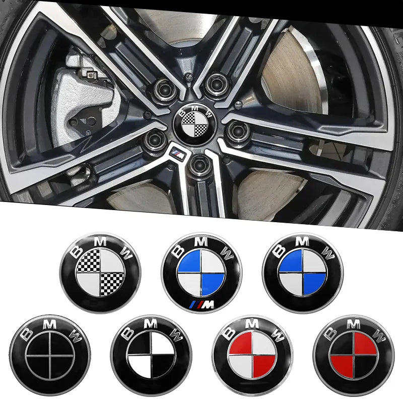 Cache-Moyeux BMW G20 G30 F30 X3 X5 56mm 60mm 65mm — détail de finition