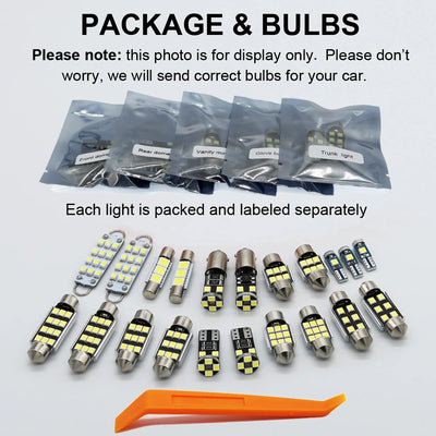 Ampoules LED Intérieur Renault Talisman 2016-2023 (13 Pièces)