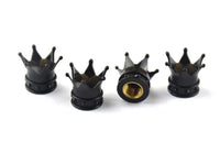Bouchons de Valve Universels Couronne Métal Anti-Poussière — exemple de montage