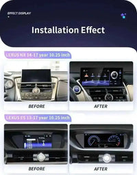 Autoradio Android 14 Écran 10,25 Pouces Lexus IS RC 200 250 200t 300h 2013-2020 CarPlay DSP