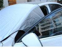 Housse Pare-Brise Voiture Hiver Été Réversible 205 x 147 cm