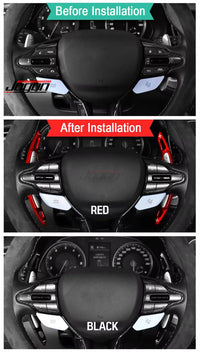Palettes au Volant Hyundai i30 N Kona N Elantra N Veloster N Aluminium