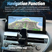 Autoradio Android 14 Écran QLED 12,3 Pouces Lexus RX 270 350 450h 2009-2015 CarPlay Double Système