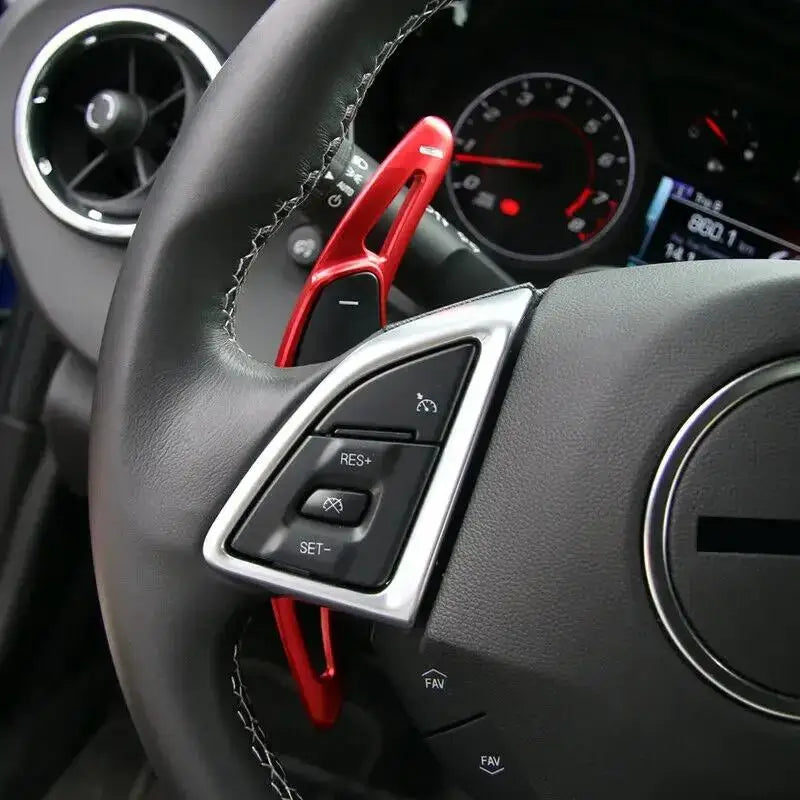 Palettes au Volant Chevrolet Camaro 2016-2024 Corvette C7 Aluminium