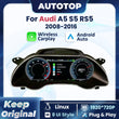 Tableau de Bord Numérique CarPlay Audi A5 S5 RS5