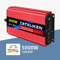 Convertisseur Pur Sinus 12V 24V 220V Voiture 1000 à 8000 W