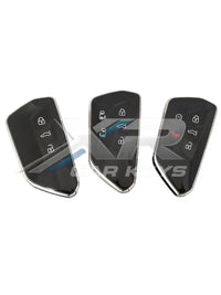 Coque de Clé Volkswagen Golf 8 ID.3 ID.4 Sharan Multivan Télécommande 3 ou 5 Touches