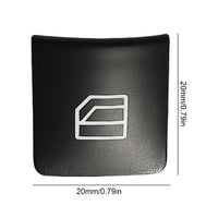 Cache-Boutons Lève-Vitre Mercedes W204 X204 W212 GLK — détail de fixation