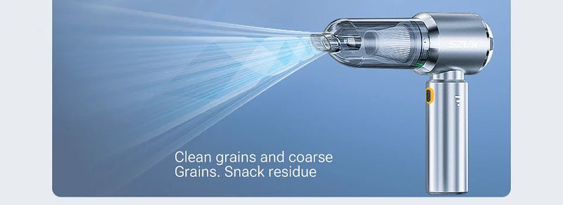 Powerful Cordless Car Vacuum Cleaner and Blower, 2-in-1 Wet and Dry