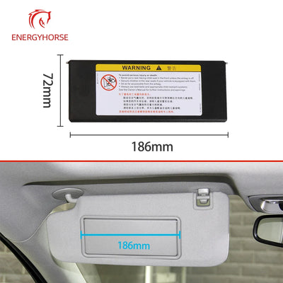 Pare-Soleil Opel Insignia 2010-2014 avec Miroir de Courtoisie