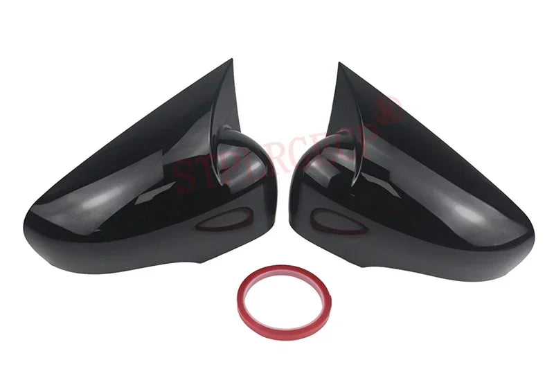 Coques de Rétroviseurs Renault Captur 1 2013-2016 Noir Brillant