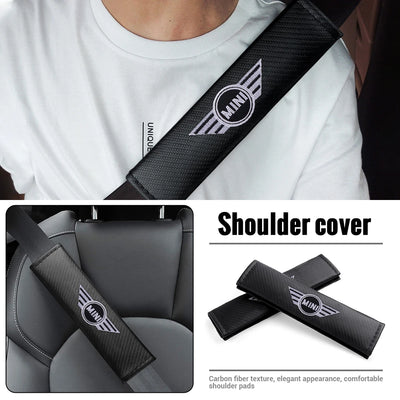 Coussin de Ceinture de Sécurité Carbone MINI Cooper R56 F56
