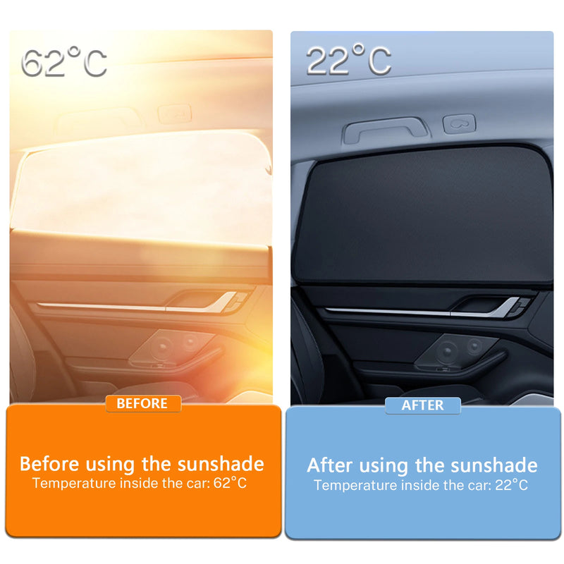 Pare-Soleil Magnétique Toyota Yaris Cross 2020-2025 Pare-Brise et Vitres Latérales