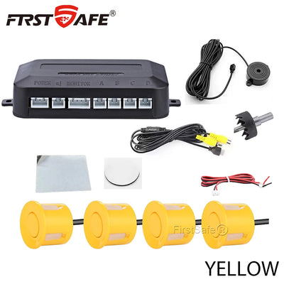 Radar de Recul Vidéo AHD 4 Capteurs FirstSafe KZ-033