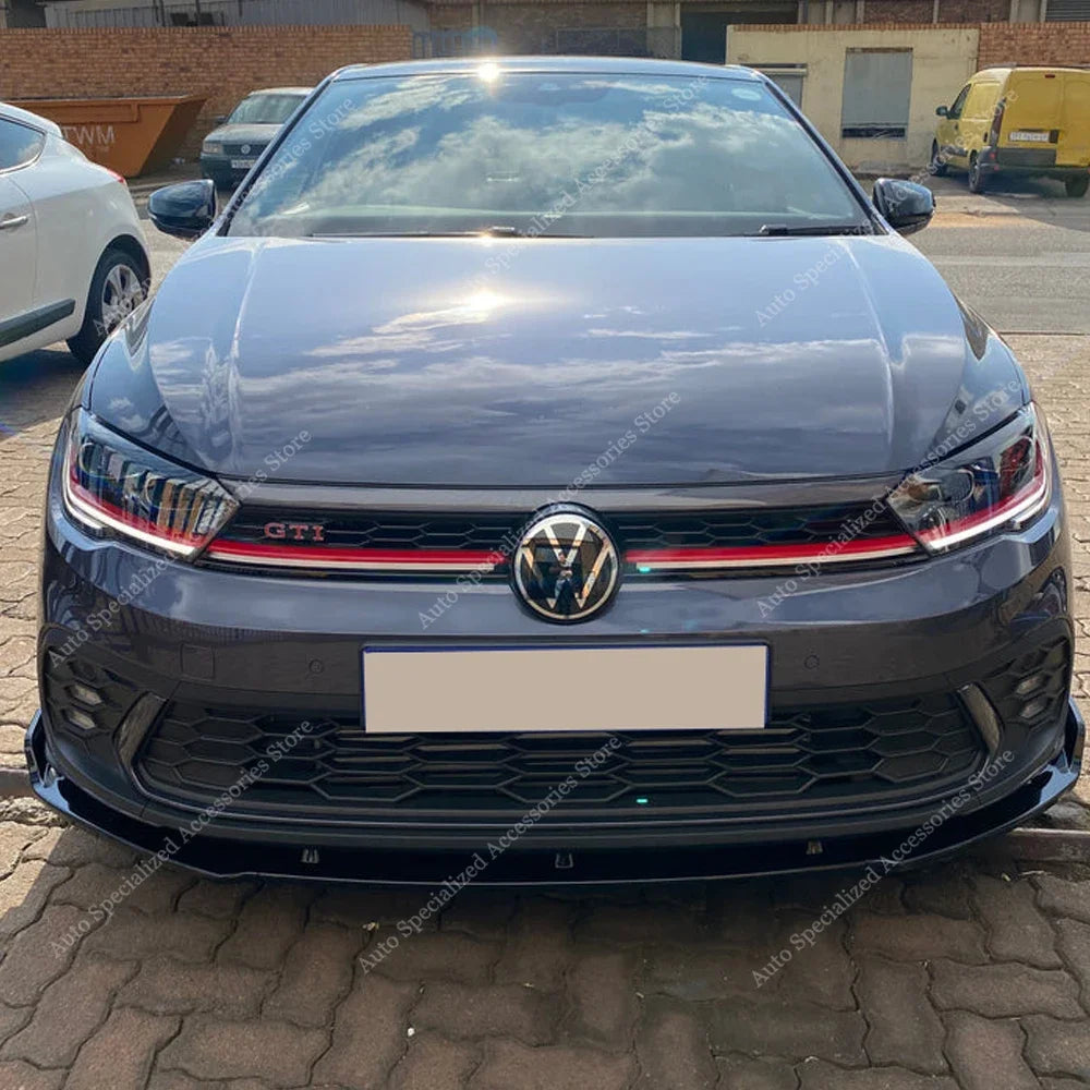 Lame Pare-Chocs Avant VW Polo MK6 GTI R-Line 2022-2024