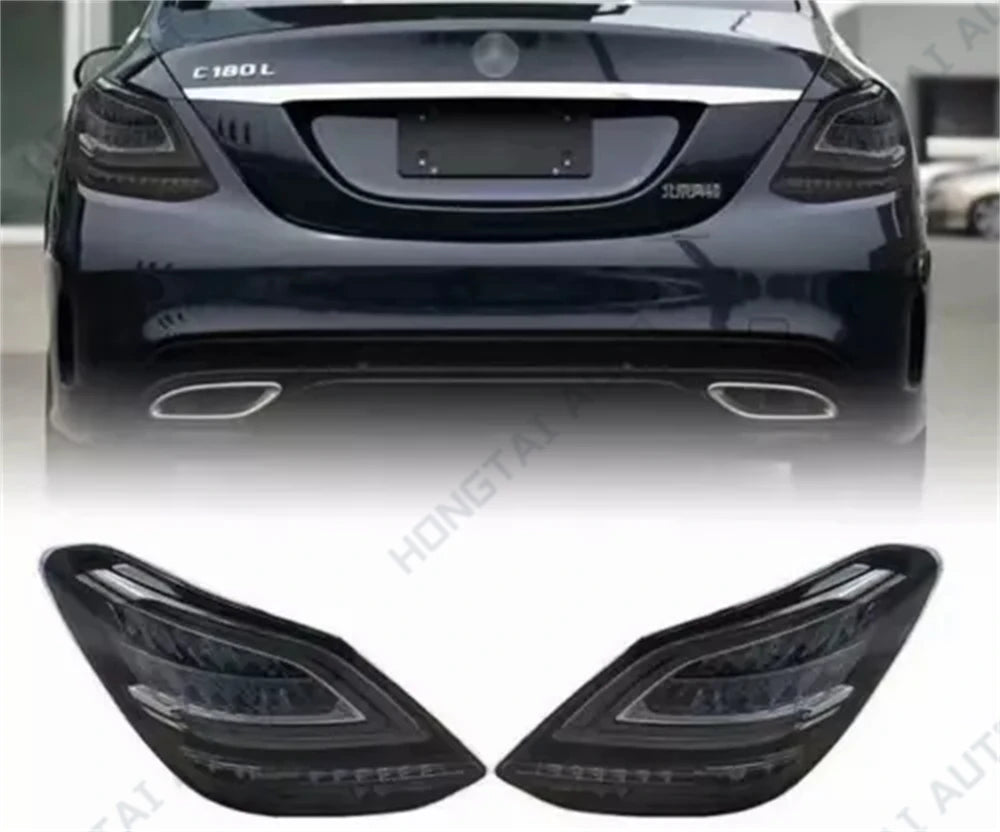Feux Arrière LED Mercedes Classe C W205 2015-2018 Paire AMG
