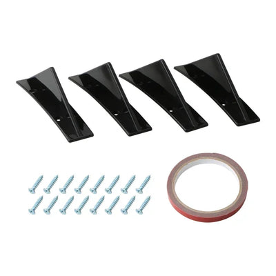 Diffuseur de Pare-Chocs Arriere Audi A3 A4 A5 Q5 (Kit 4 Pieces)
