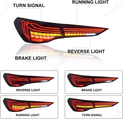 Feux Arrière LED BMW M4 G82 Série 4 Animation Dynamique