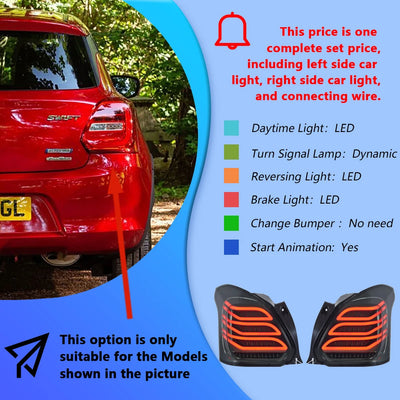 Feux Arrière LED Suzuki Swift Style GLK 2017-2023