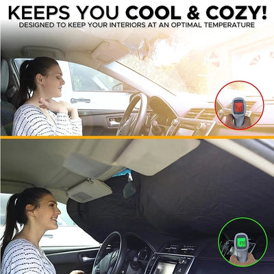 Pare-Soleil Pare-Brise Tissu Peugeot 308 3008 208 2008 5008