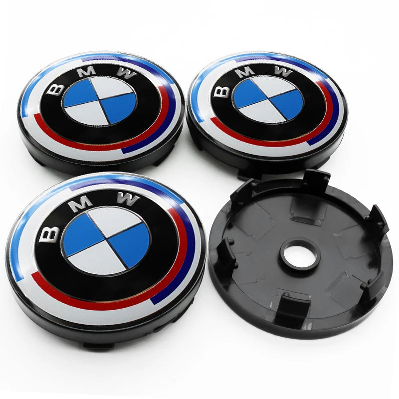 Cache-Moyeux BMW E90 F30 F10 X1 X5 56mm 60mm — détail du support