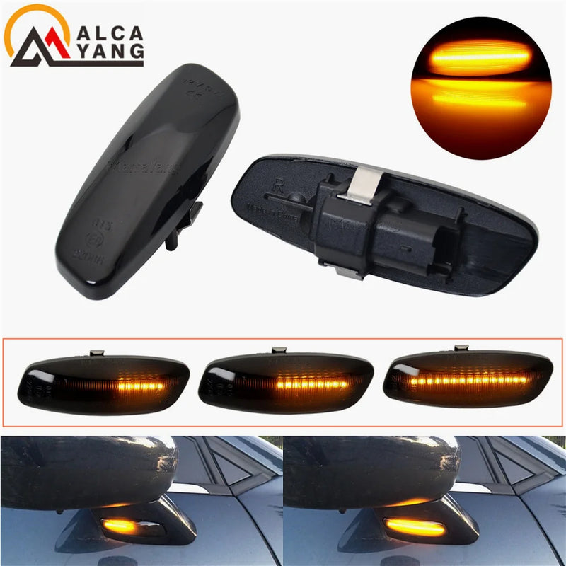 Clignotant Répétiteur Latéral LED Dynamique Peugeot 207 308 3008 5008 RCZ Citroën C3 C4 C5 DS3 DS4 Fumé ou Cristal