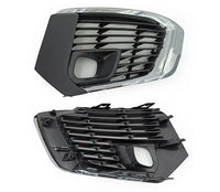 Calandre Peugeot 5008 II : Grille Centrale, Grille Inférieure, Cadre Chromé et Caches de Pare-Chocs Avant
