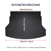 Tapis de Coffre Nissan X-Trail 5 Places 2008-2025