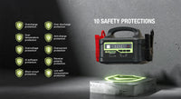 Booster de Batterie 12 V 24 V YESPER Monster Start P1 58 800 mAh