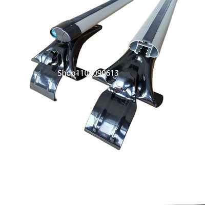 Barres de Toit Universelles Aluminium 125 135 cm Sans Rail