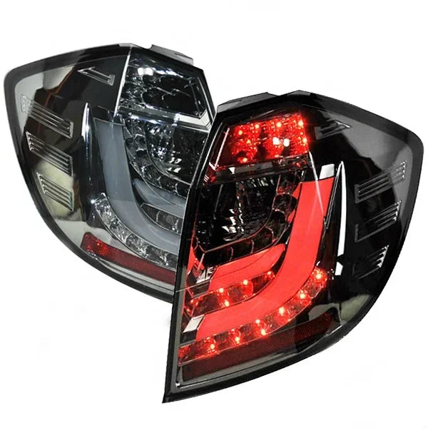 Feux Arrière LED Honda Jazz Fit 2009-2010 Barre LED Fumé Noir