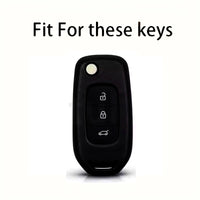 Étui de Protection Clé Renault Dacia TPU Clio 5 Captur Arkana Kadjar Sandero Stepway Logan Twingo Kwid Trafic