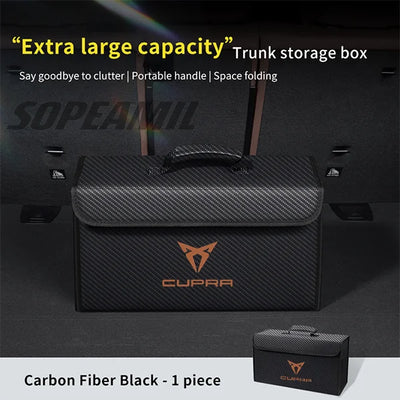 Rangement de Coffre Pliable pour Cupra