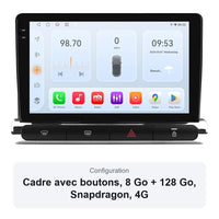 Autoradio CarPlay Citroën C3 C3 Aircross C4 Aircross 2017-2023