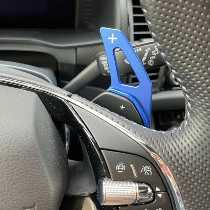Palettes au Volant Skoda Octavia MK4 Enyaq Karoq Kodiaq Aluminium Grand Format
