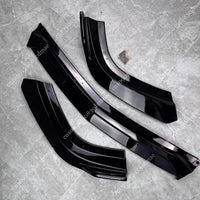 Lame Avant Mercedes Classe C W204 S204 2011-2014 Noir Brillant