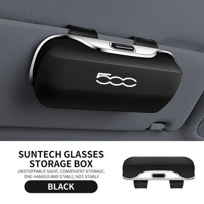 Étui à Lunettes pour Pare-Soleil Fiat 500 500L 500X