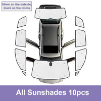 Magnetic Sunshade Volkswagen Touareg 7-Seater 2010-2018