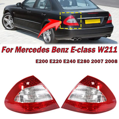 Feux Arrière LED Mercedes Classe E W211 2007-2008 Look AMG