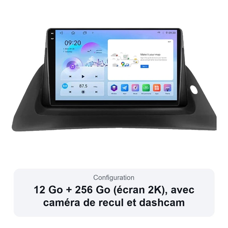 Autoradio CarPlay Renault Kangoo 2008-2018 Android Écran Tactile