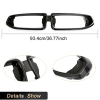Cadre de Calandre en Carbone Préimprégné BMW Série 2 G42 Coupé M240i 2021-2024 Noir Brillant